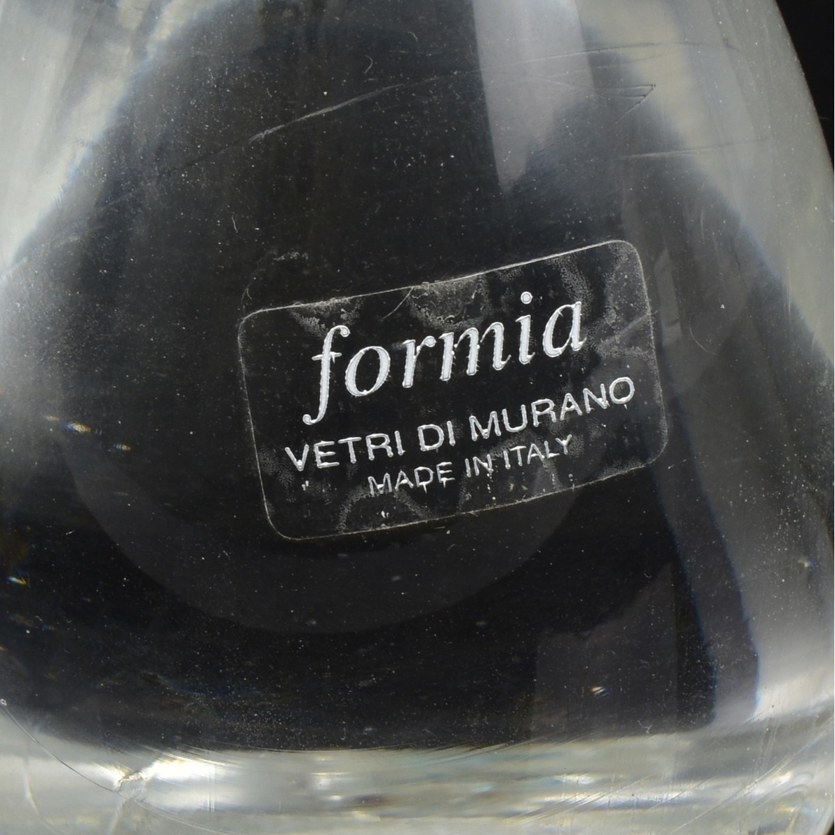 Vetri De Murano Formia Art Glass Bird