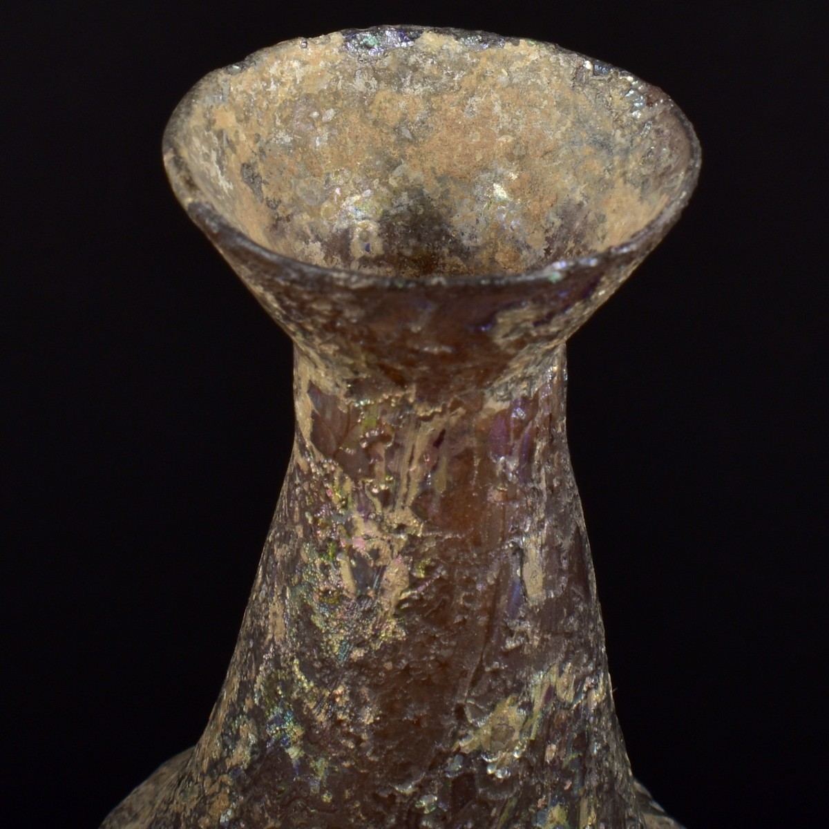 Roman Glass Bottle