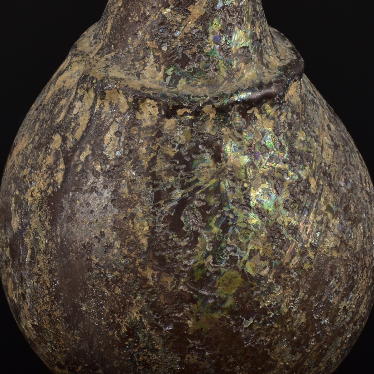 Roman Glass Bottle
