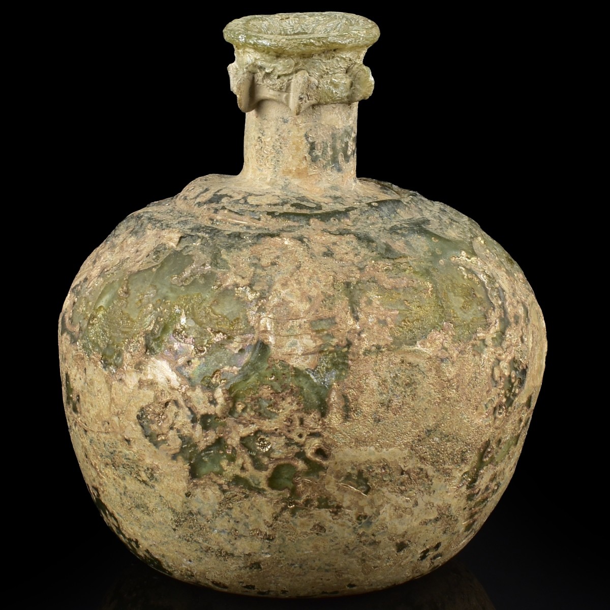Roman Glass Bottle