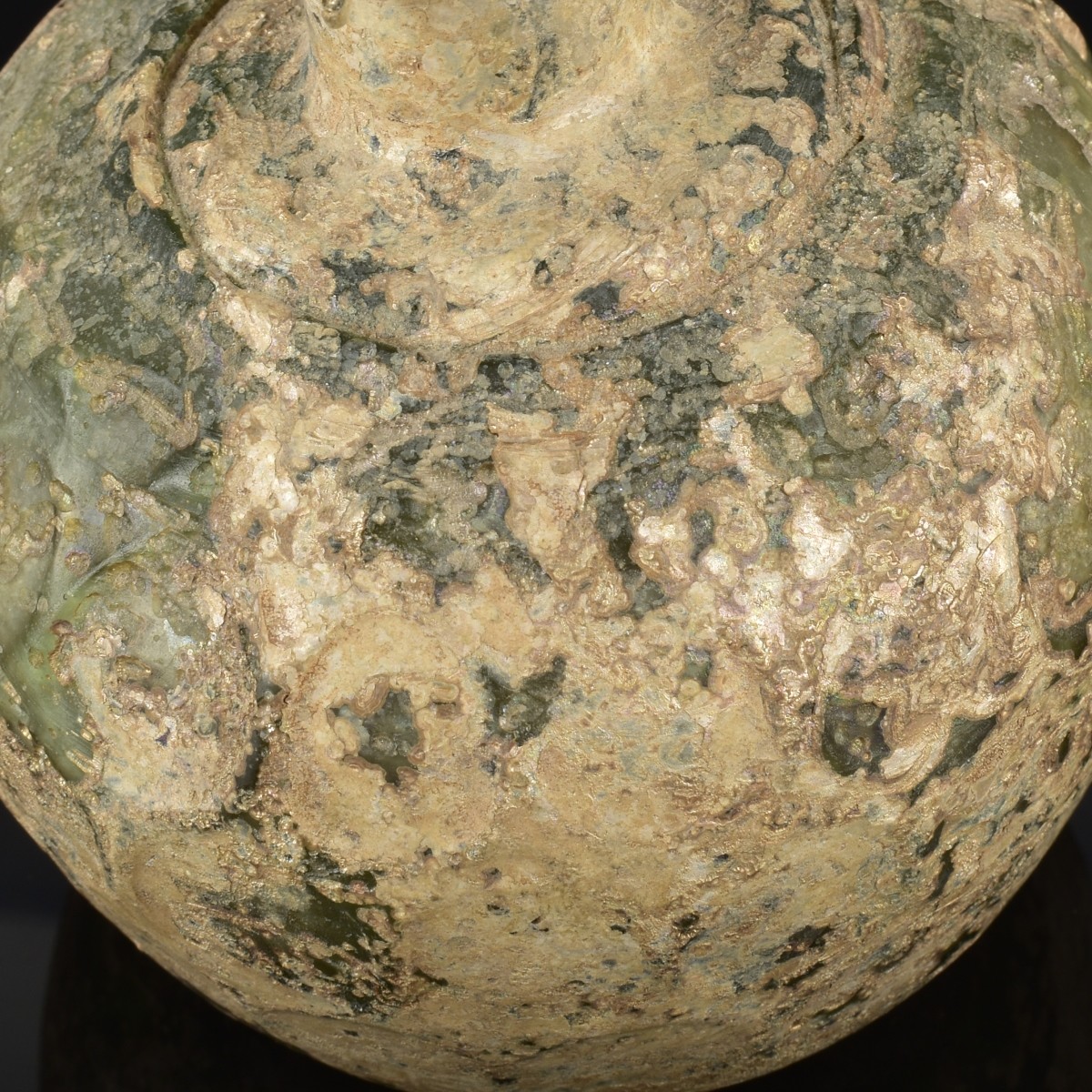 Roman Glass Bottle