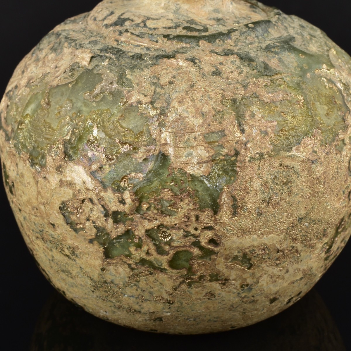 Roman Glass Bottle