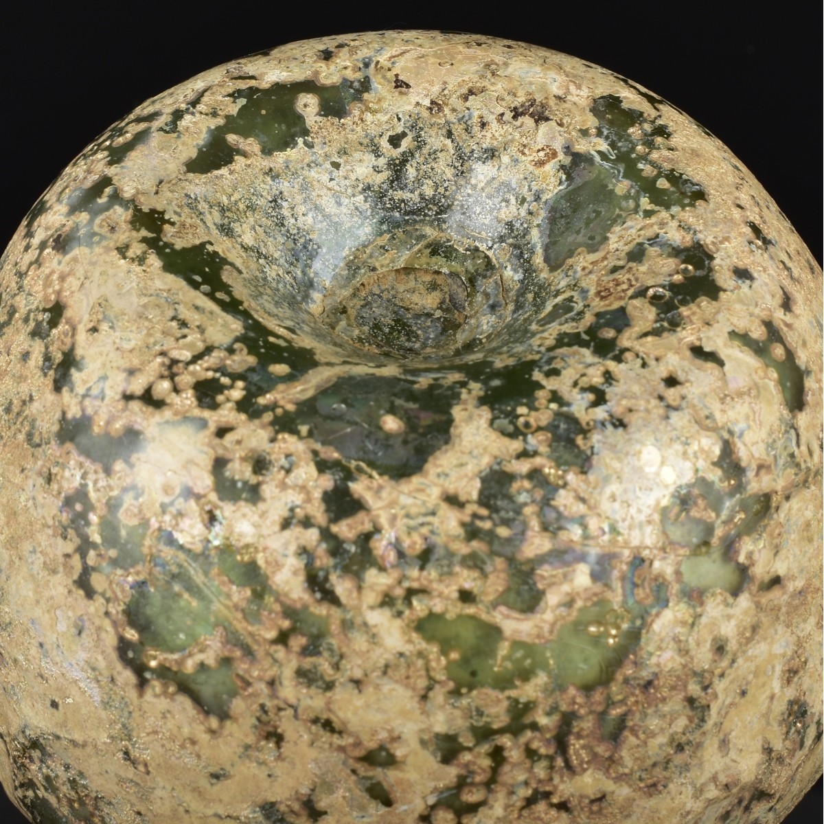 Roman Glass Bottle