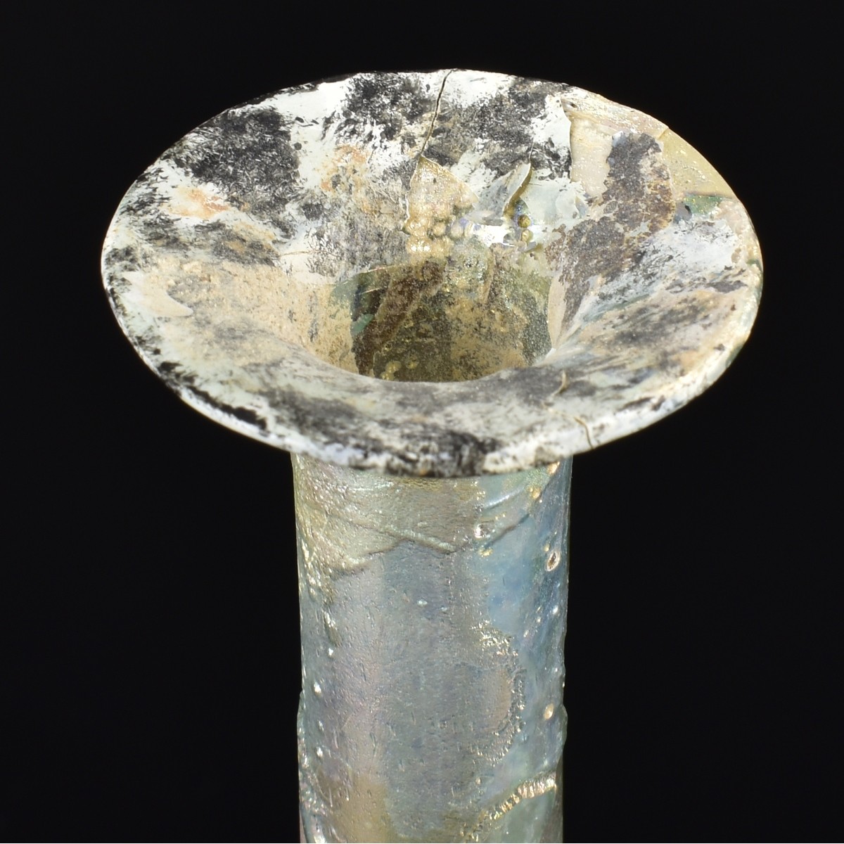 Roman Glass Unguentarium Bottle