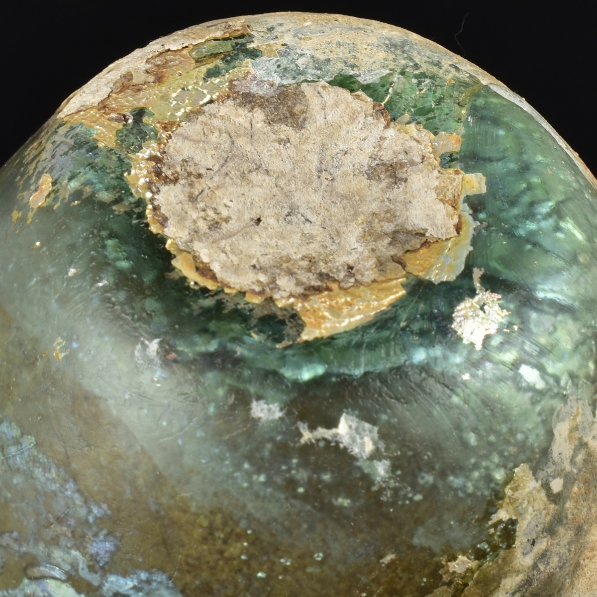 Roman Glass Unguentarium Bottle