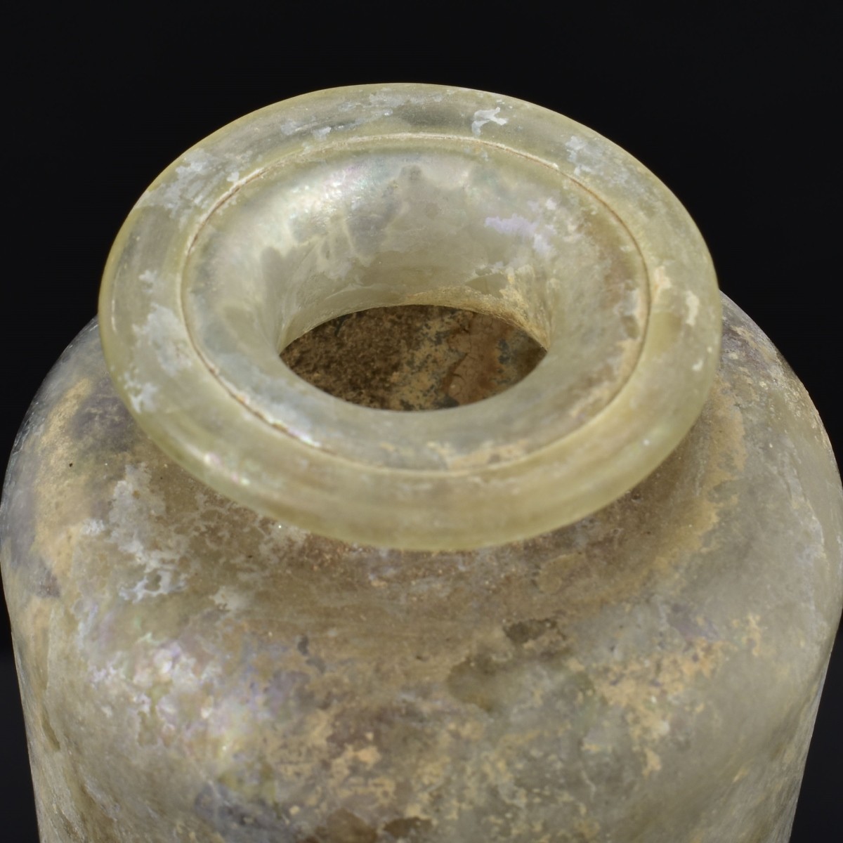 Roman Glass Unguentarium Bottle