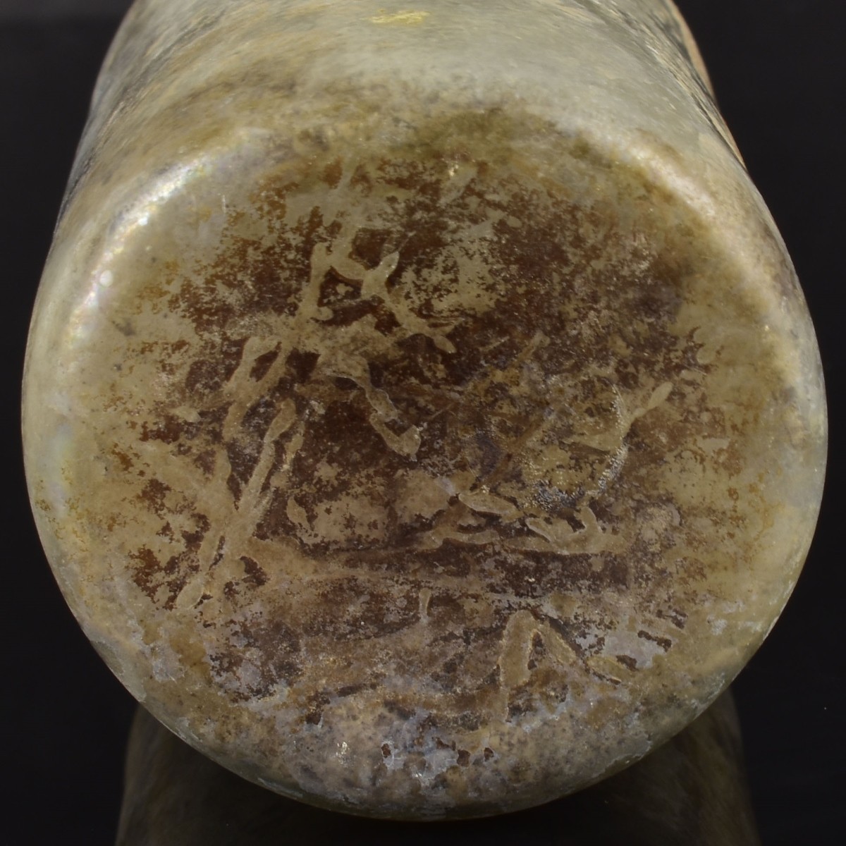 Roman Glass Unguentarium Bottle