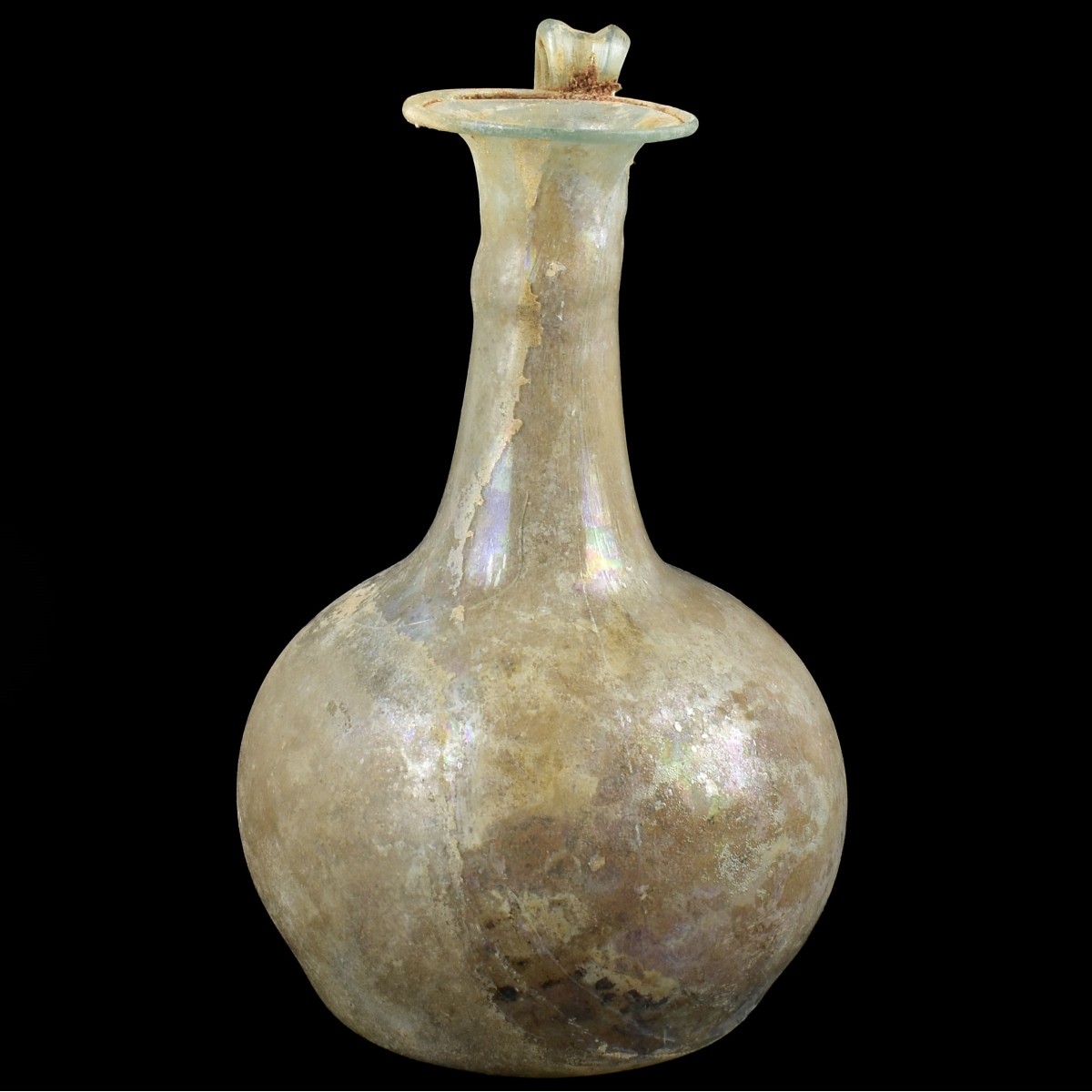 Roman Glass Unguentarium Bottle