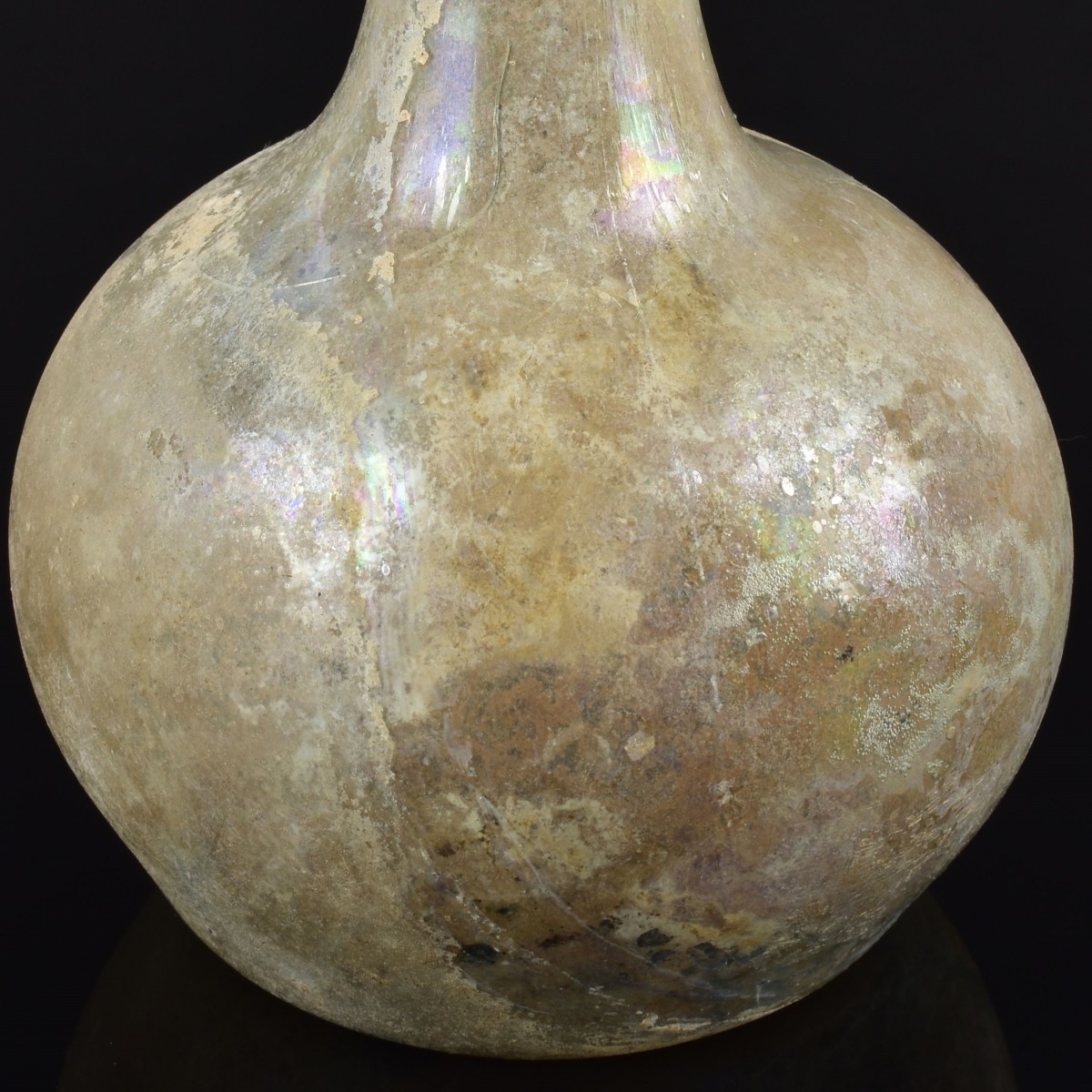 Roman Glass Unguentarium Bottle