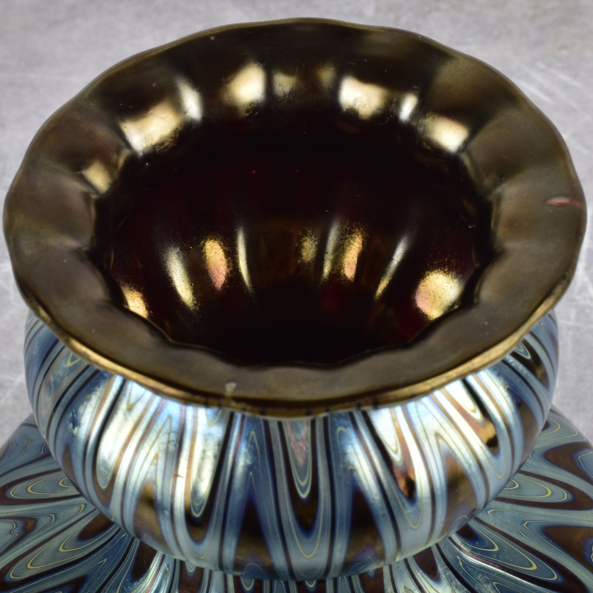 Loetz Art Glass Vase