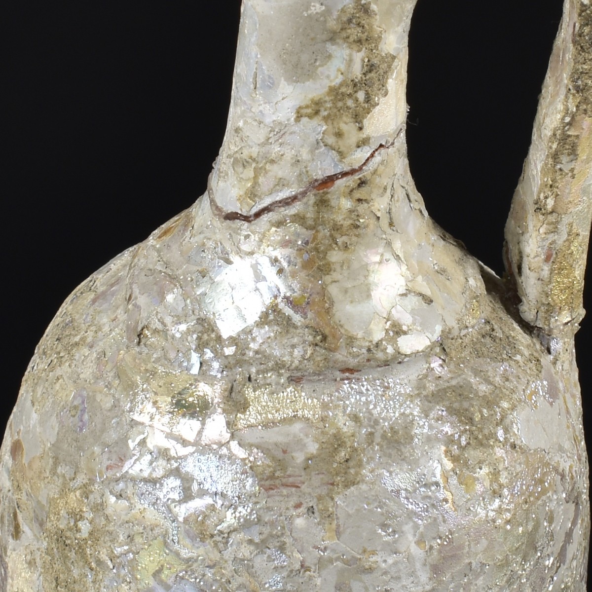 Roman Glass Oinochoes (Jugs)