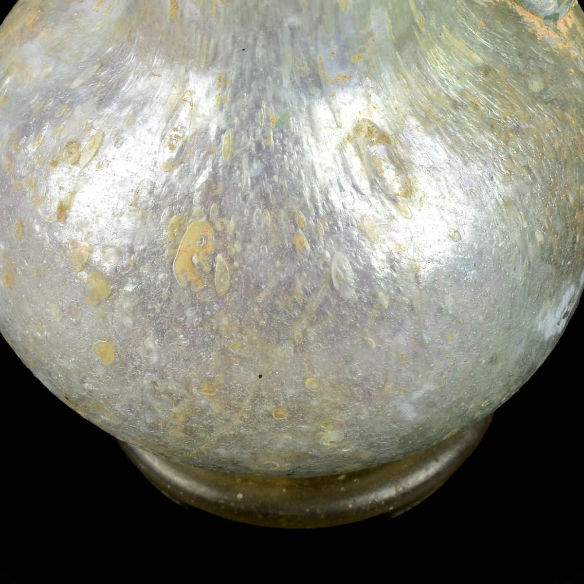 Roman Glass Oinochoes (Jugs)