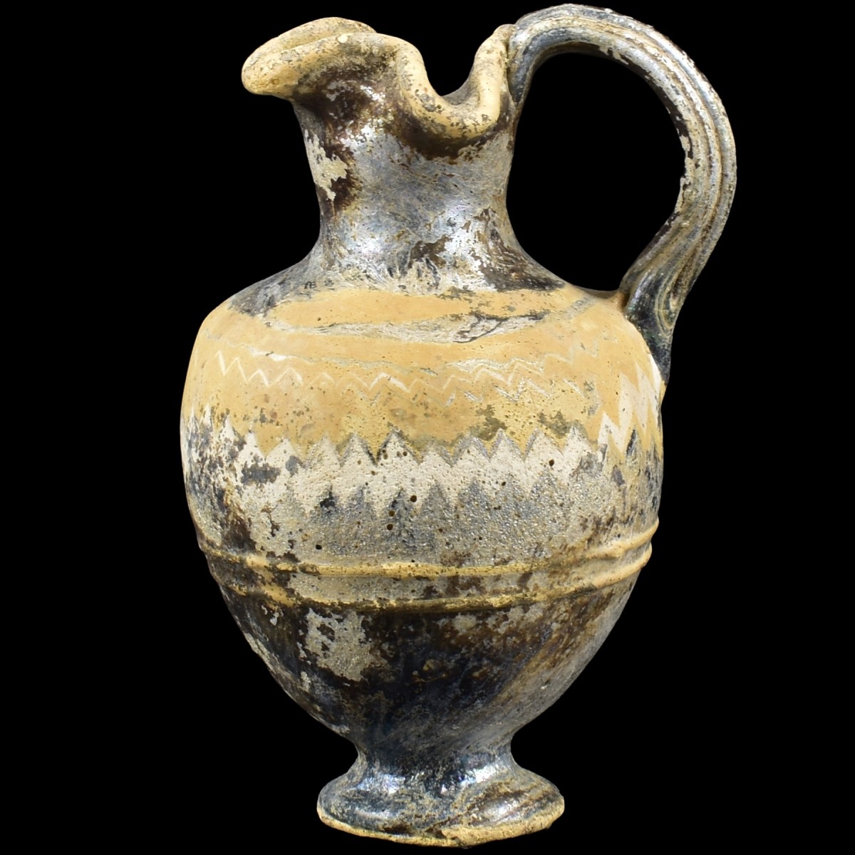 Roman Glass Oinochoe