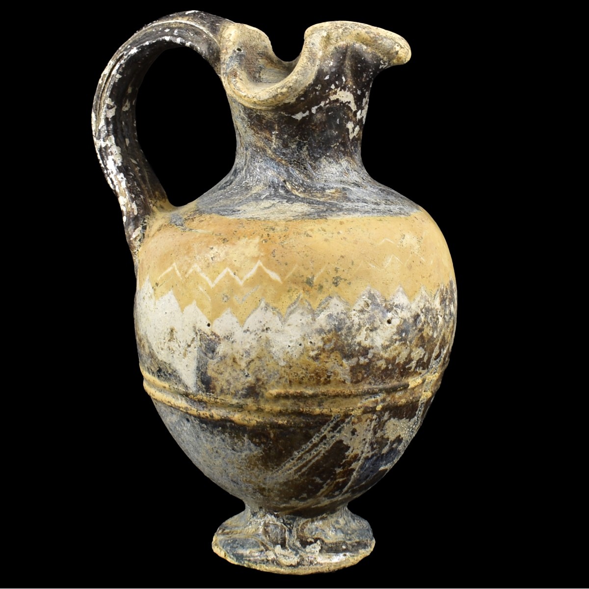 Roman Glass Oinochoe