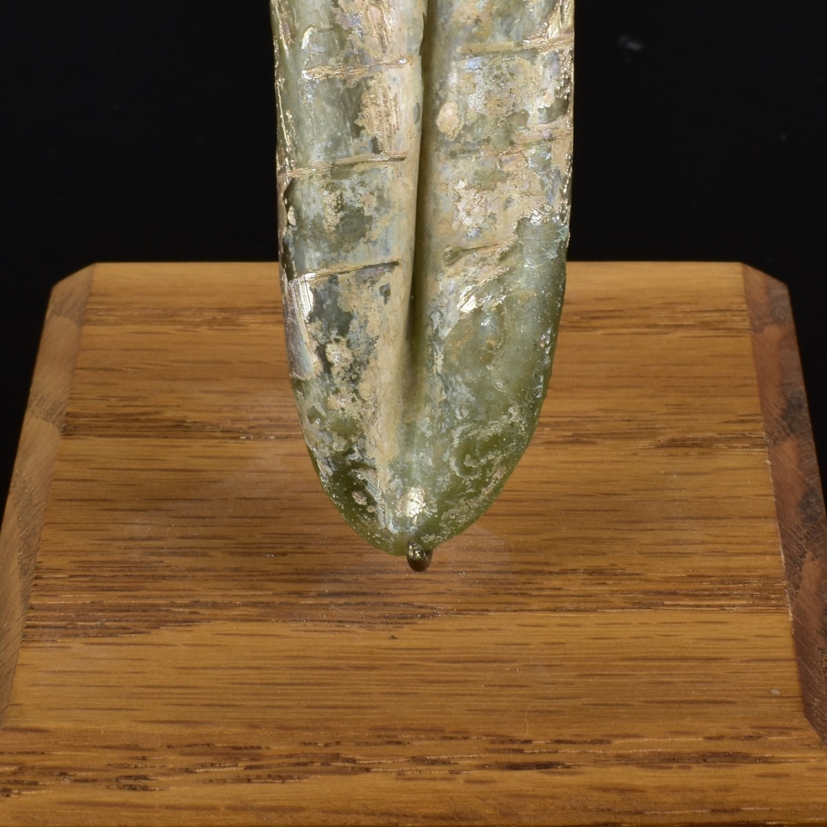 Roman Glass Double Balsamaria Bottle