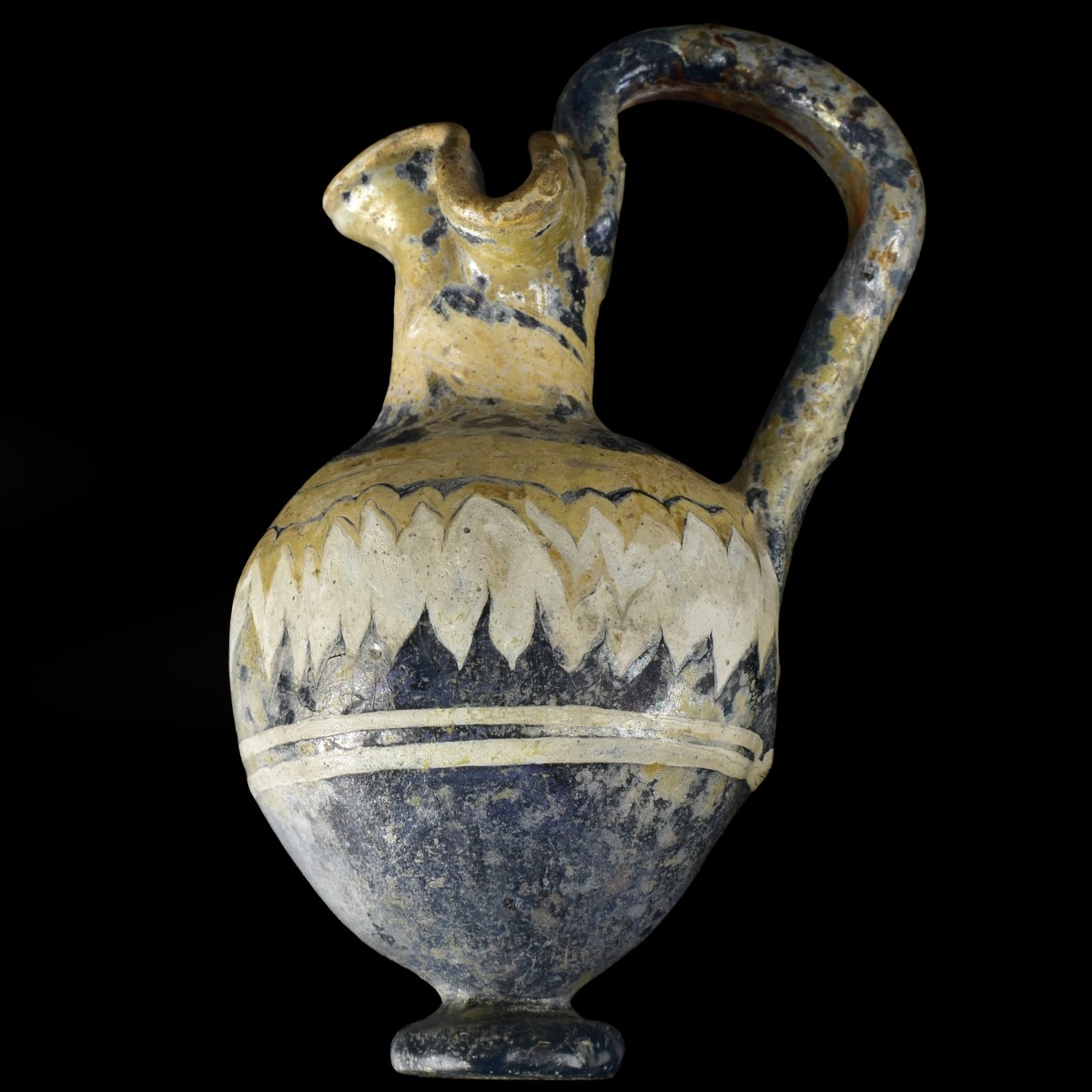 Roman Glass Oinochoe