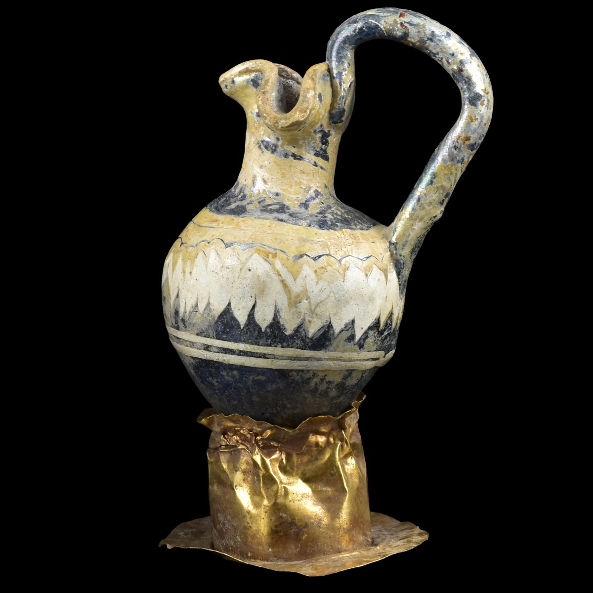 Roman Glass Oinochoe