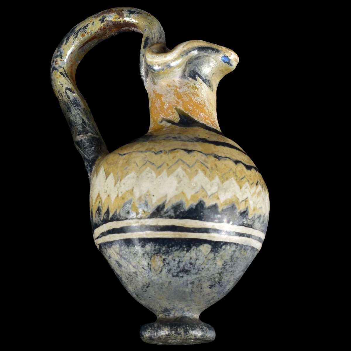 Roman Glass Oinochoe