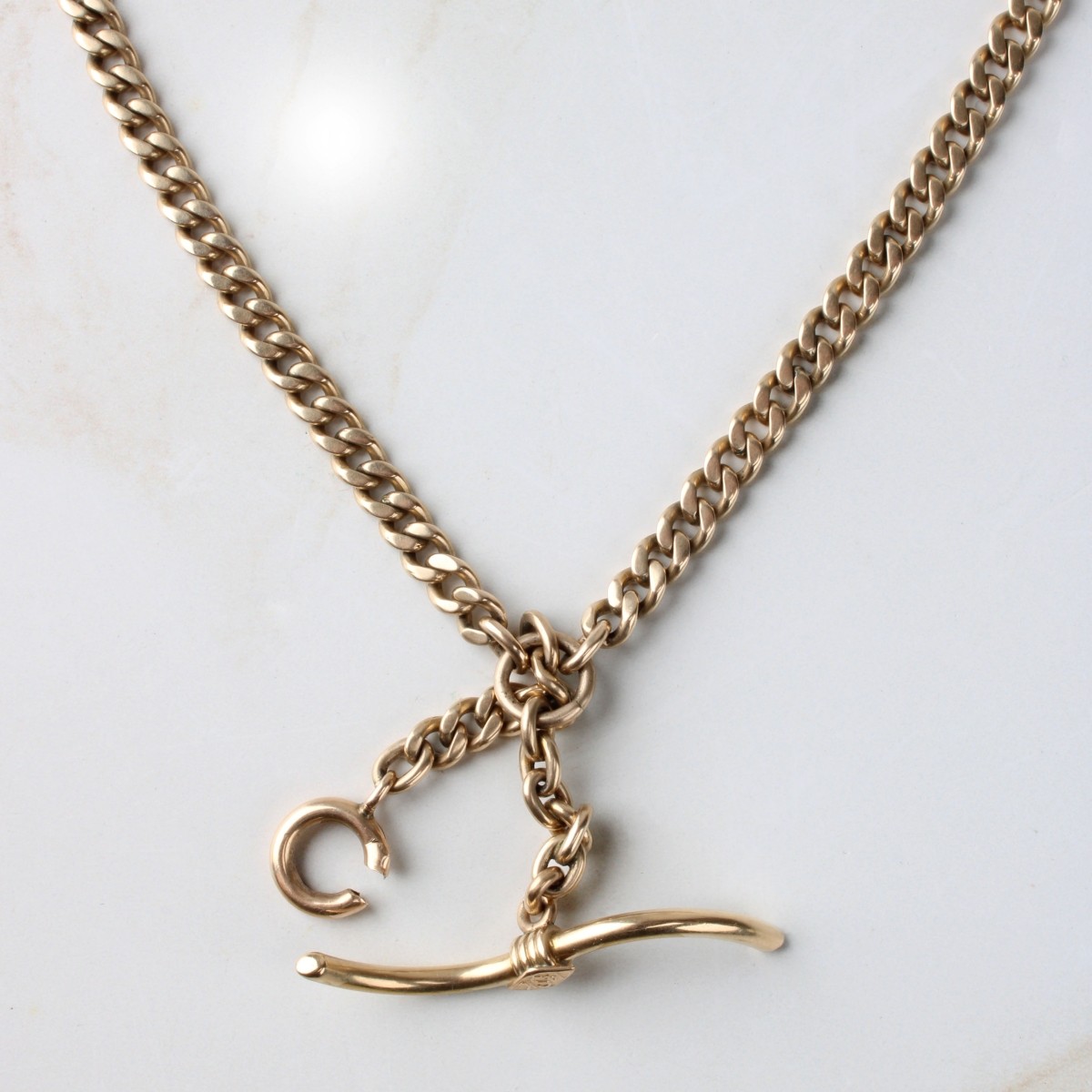 14K Pocket Watch Chain