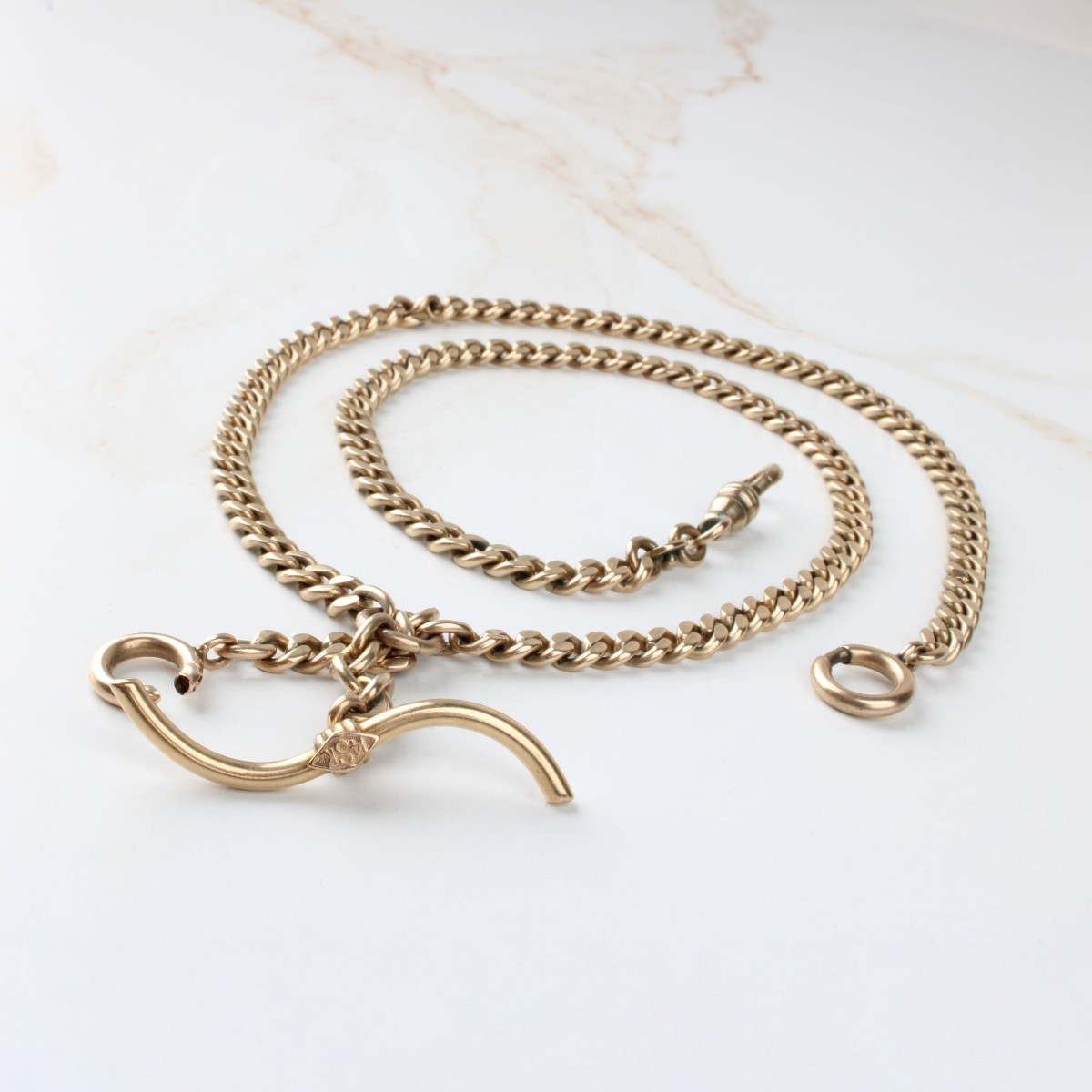 14K Pocket Watch Chain