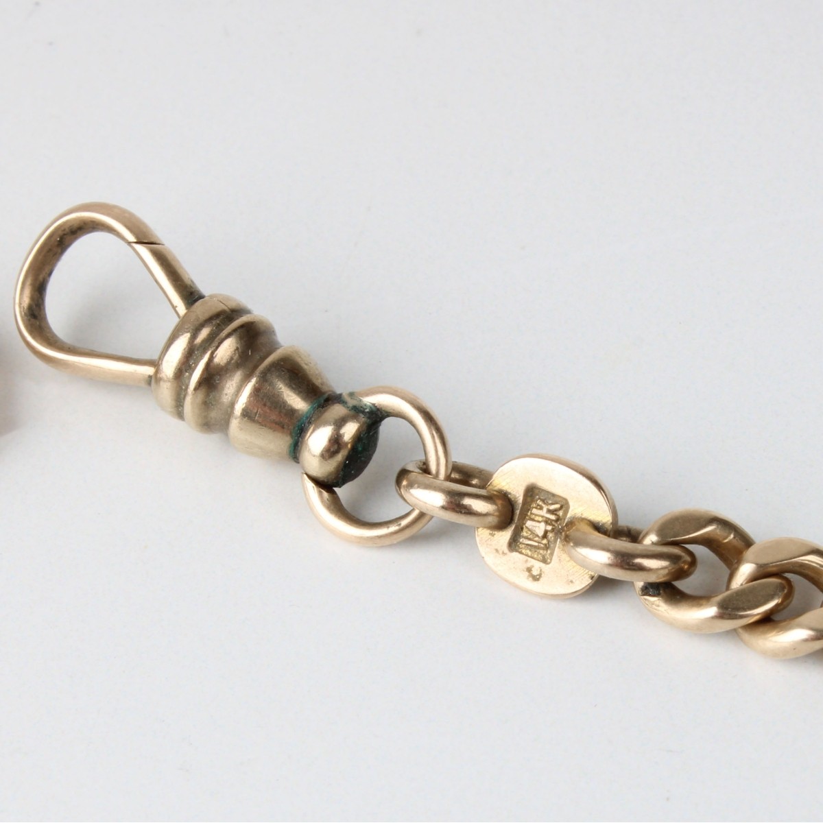 14K Pocket Watch Chain