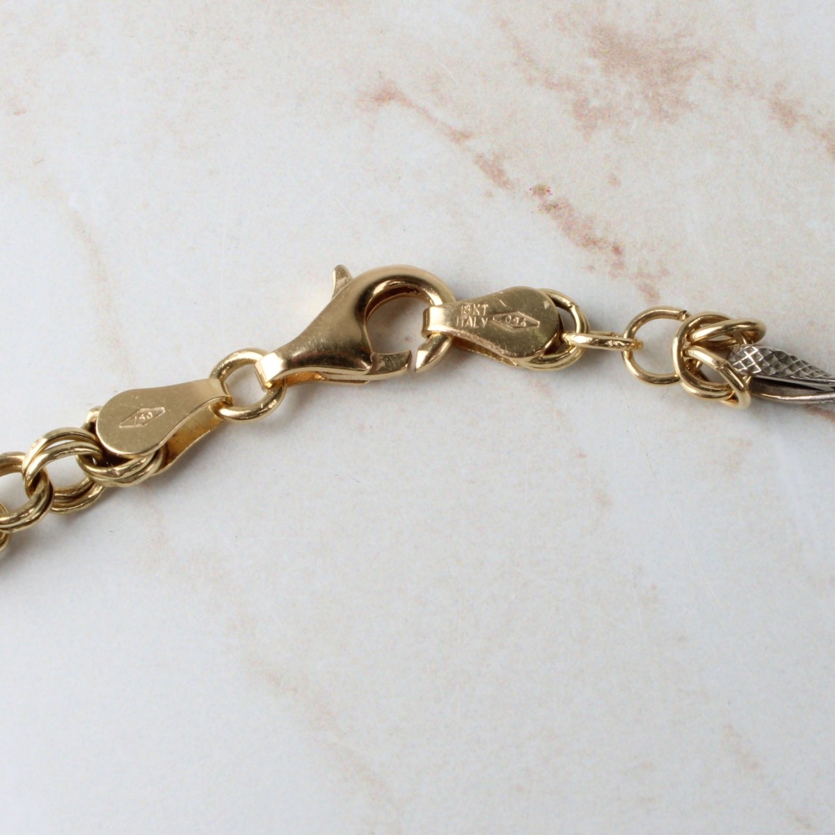 18K and Platinum Chain / Necklace