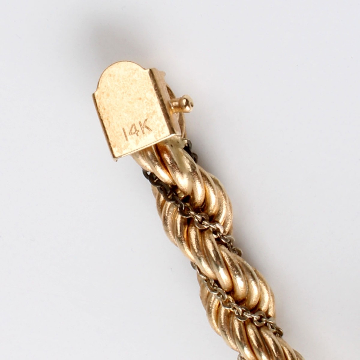 14K Rope Link Necklace