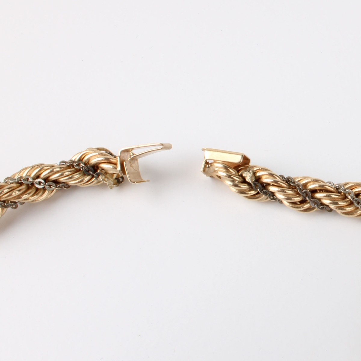 14K Rope Link Necklace