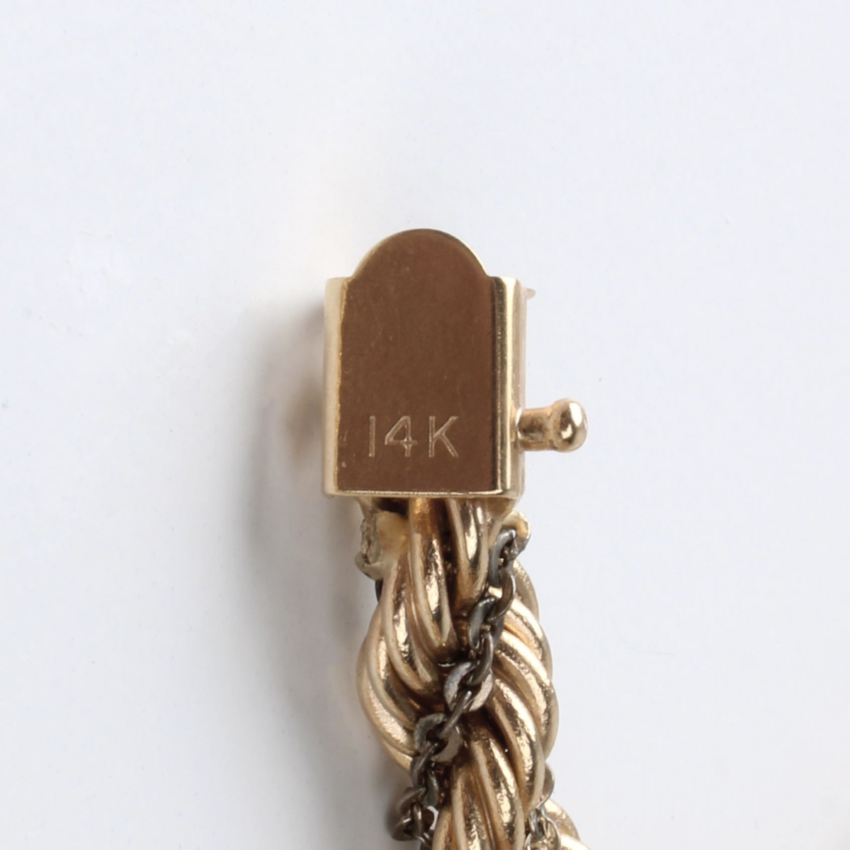 14K Rope Link Necklace