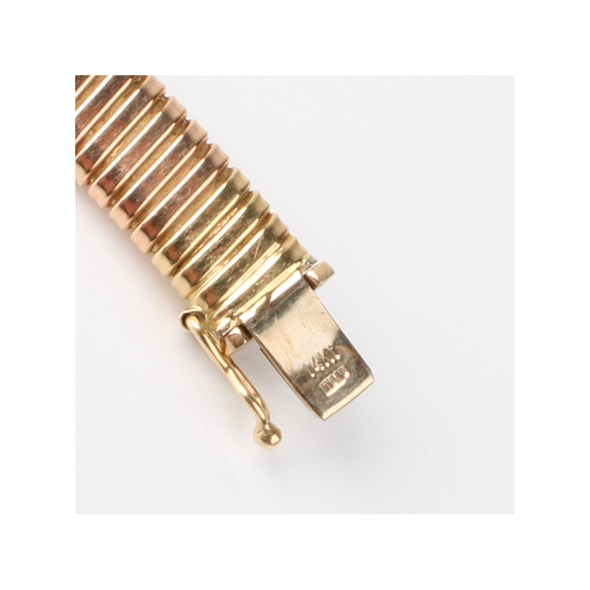 14K Omega Necklace