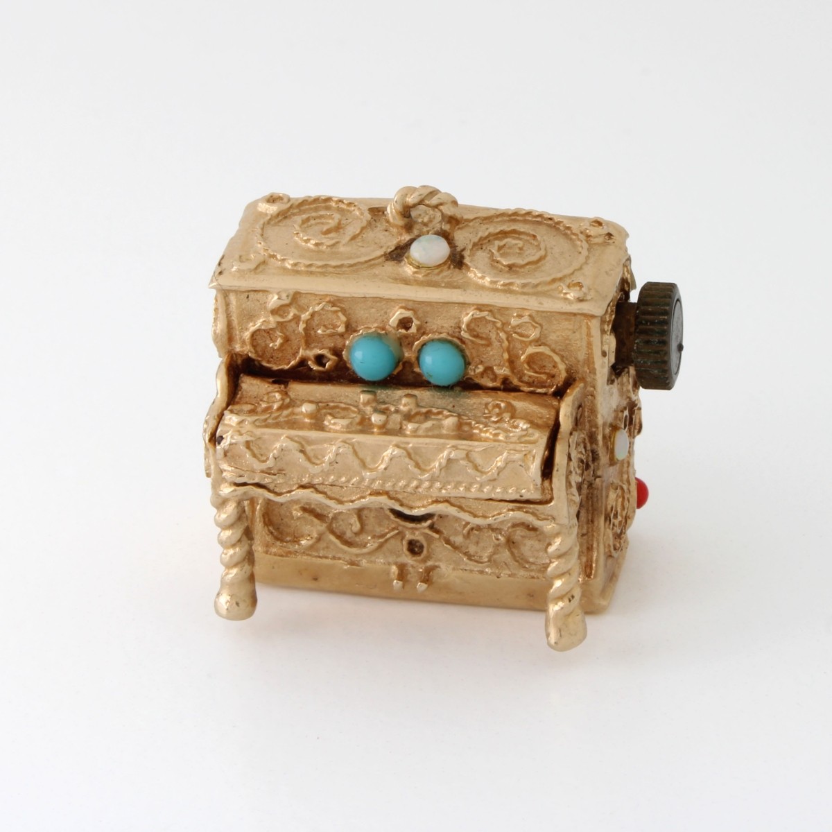 14K Piano Charm