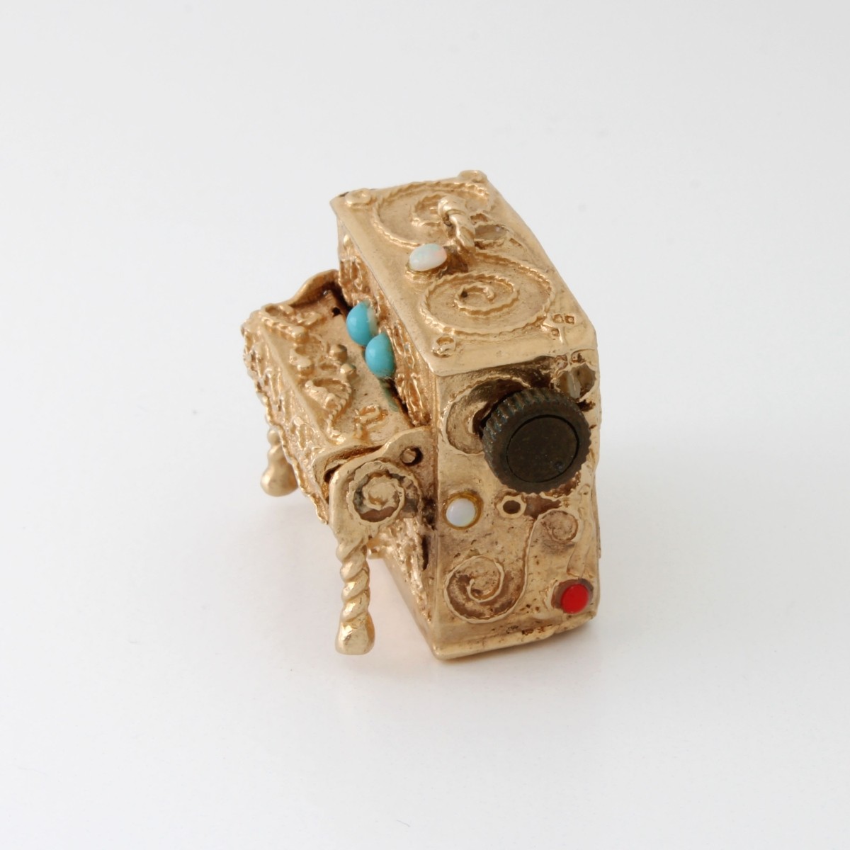 14K Piano Charm