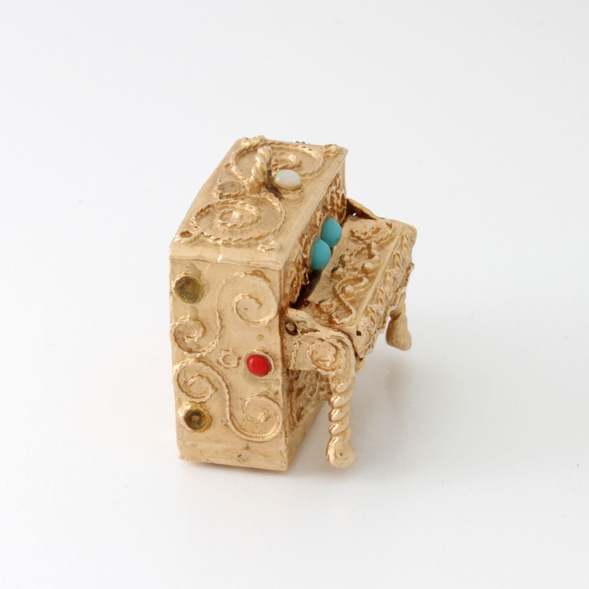14K Piano Charm