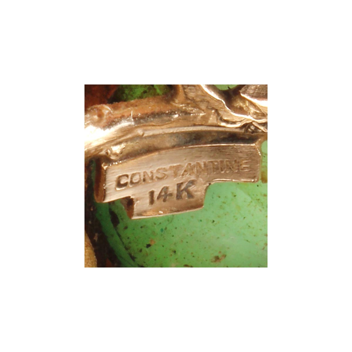 Jade and 14K Ring