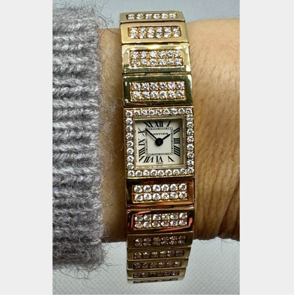 Cartier 18K Tank Lingot Watch