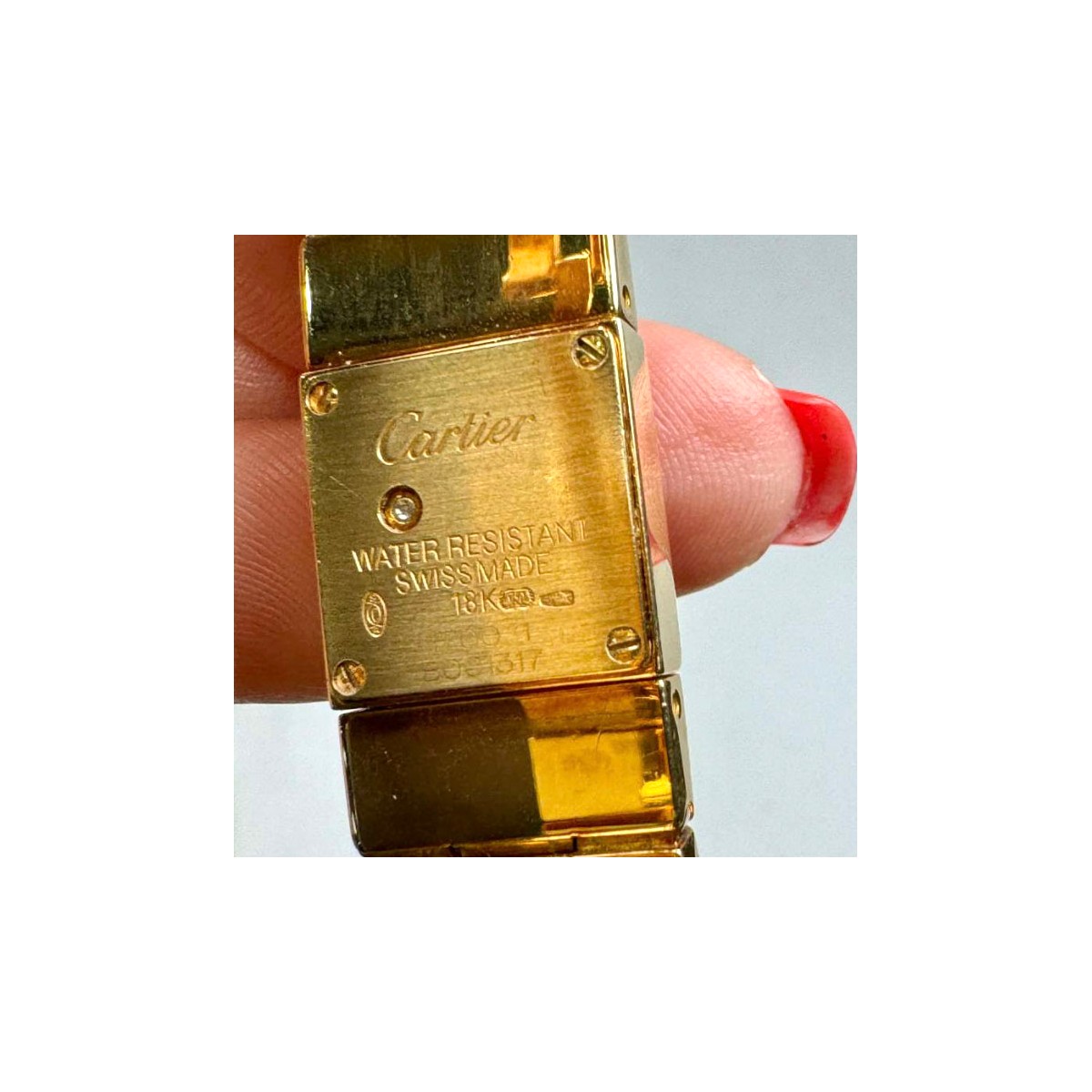 Cartier 18K Tank Lingot Watch