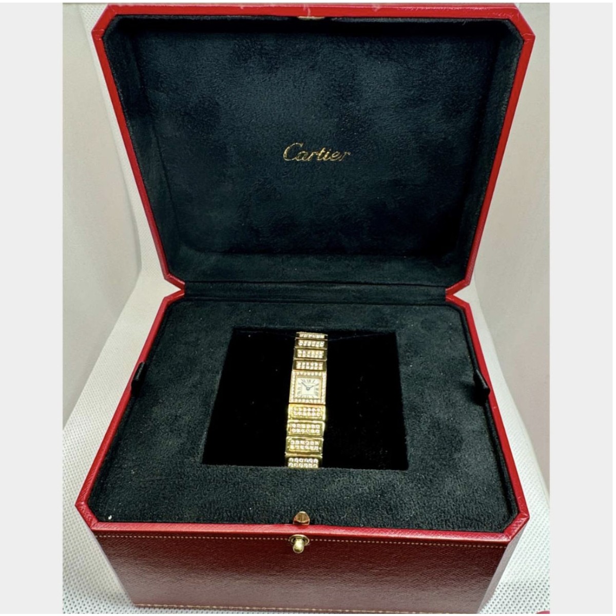 Cartier 18K Tank Lingot Watch