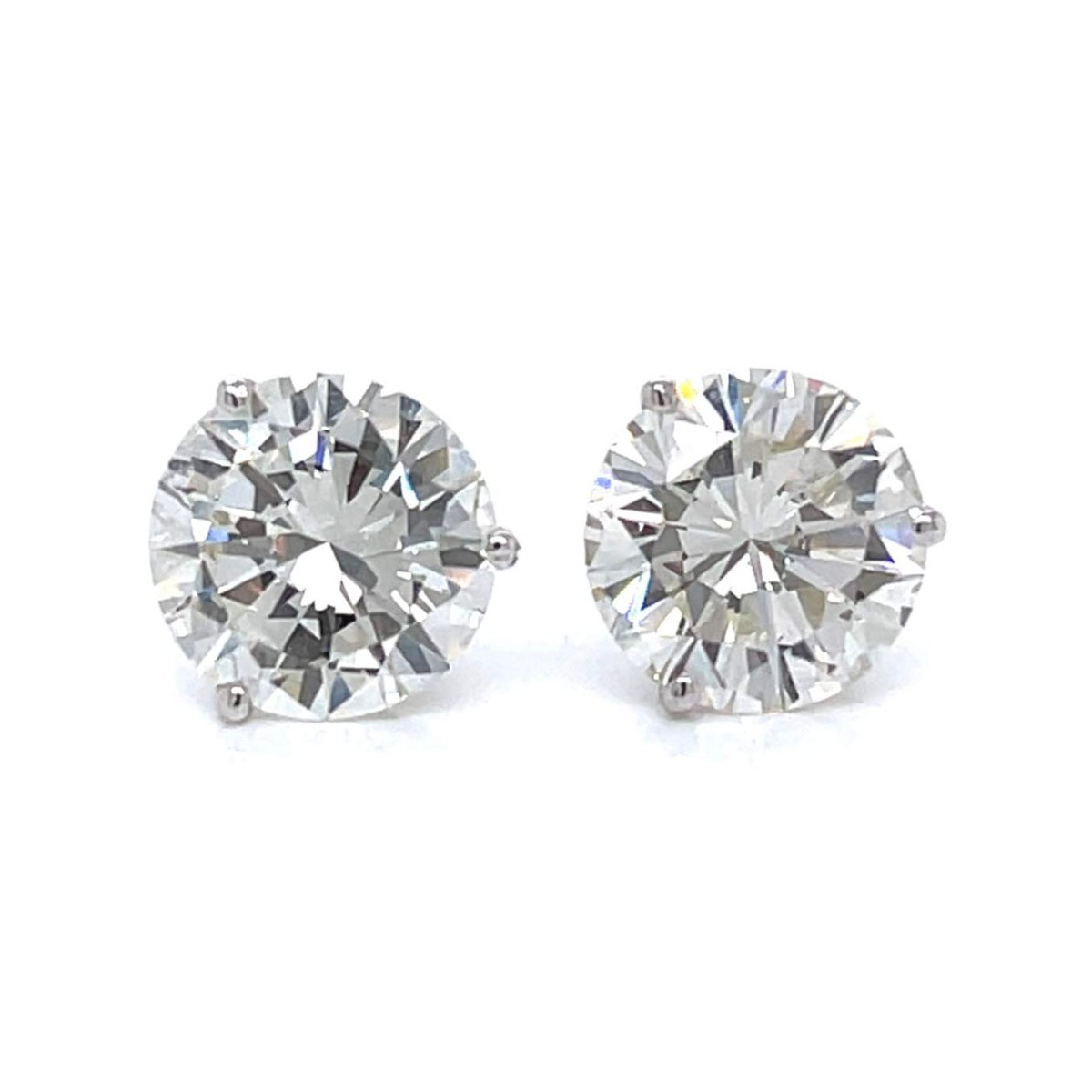Diamond and 14K Ear Studs
