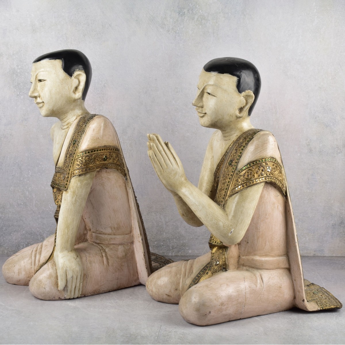 Vintage Thai Seated Buddha's