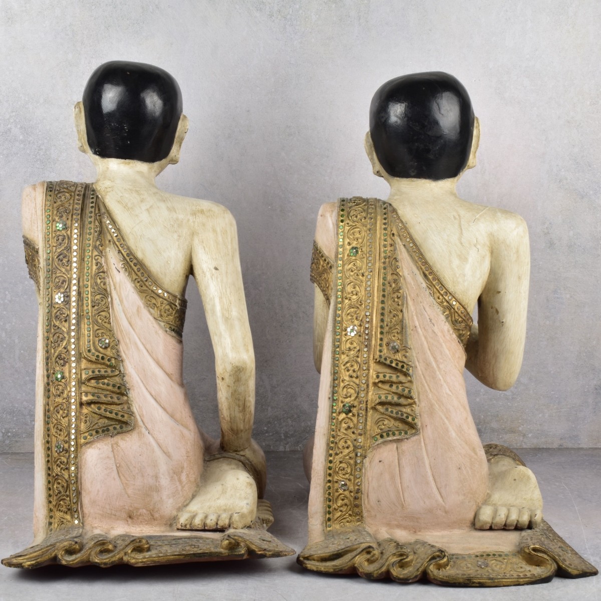 Vintage Thai Seated Buddha's