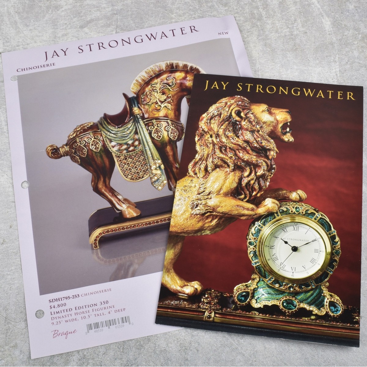 Jay Strongwater Dynasty Horse Figurine