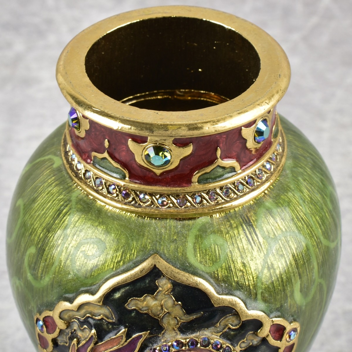Jay Strongwater Urn with Cover