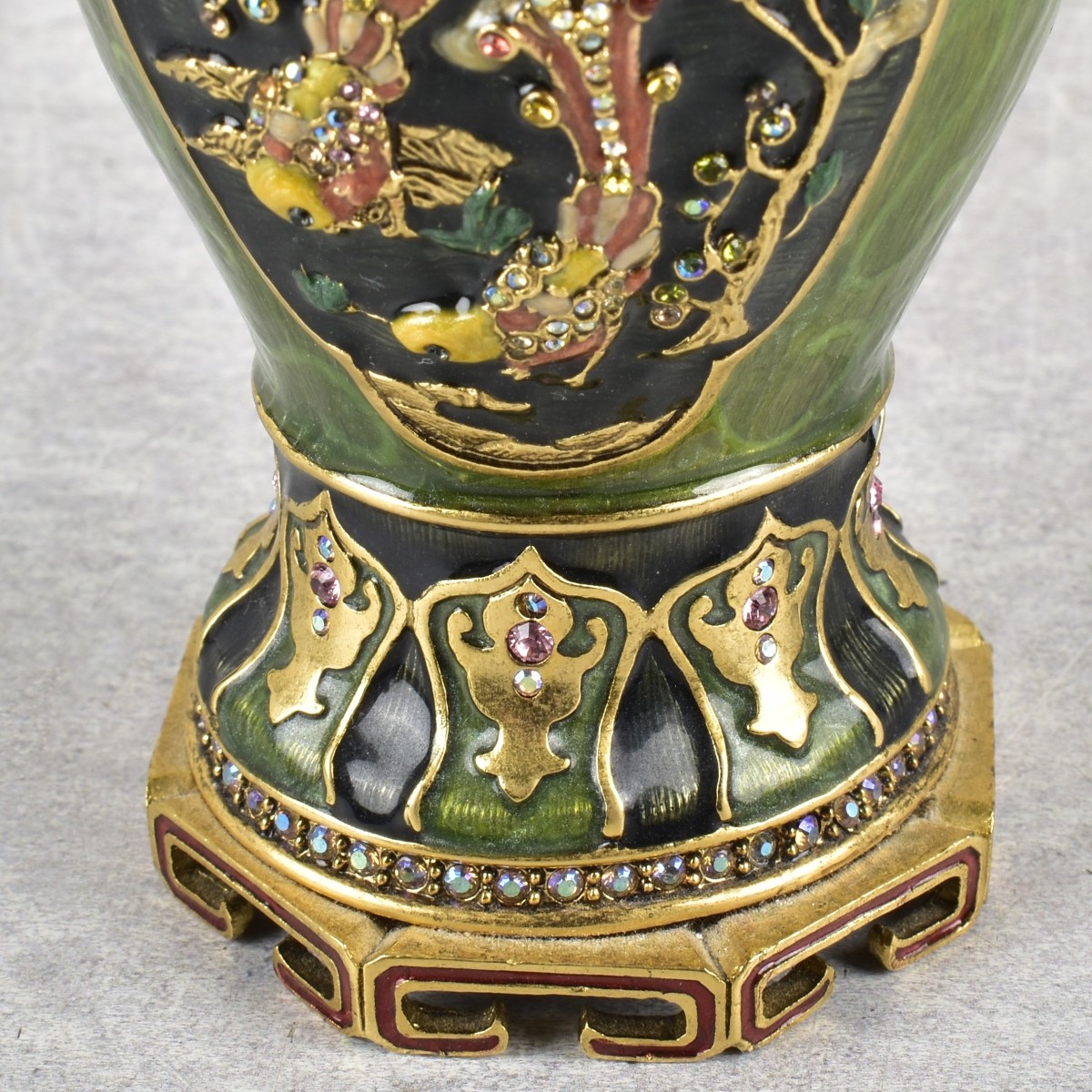 Jay Strongwater Urn with Cover