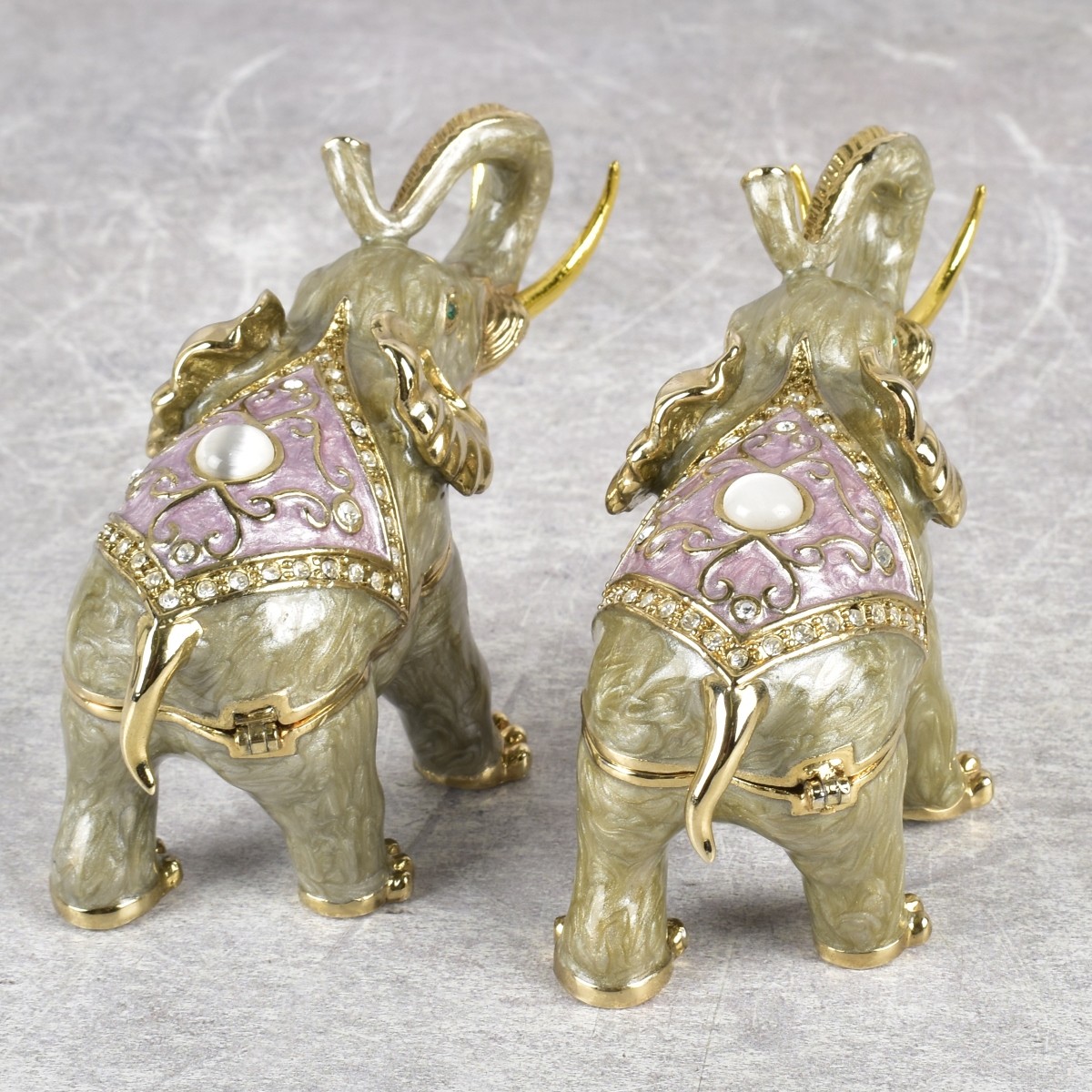 Jay Strongwater Elephant Figurines