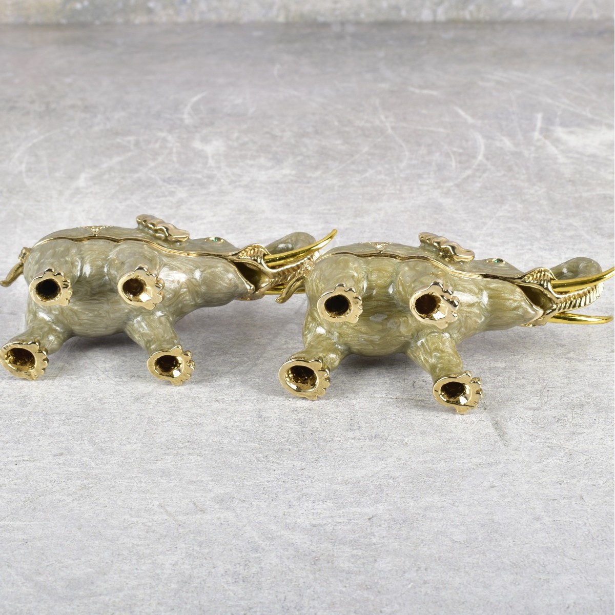 Jay Strongwater Elephant Figurines
