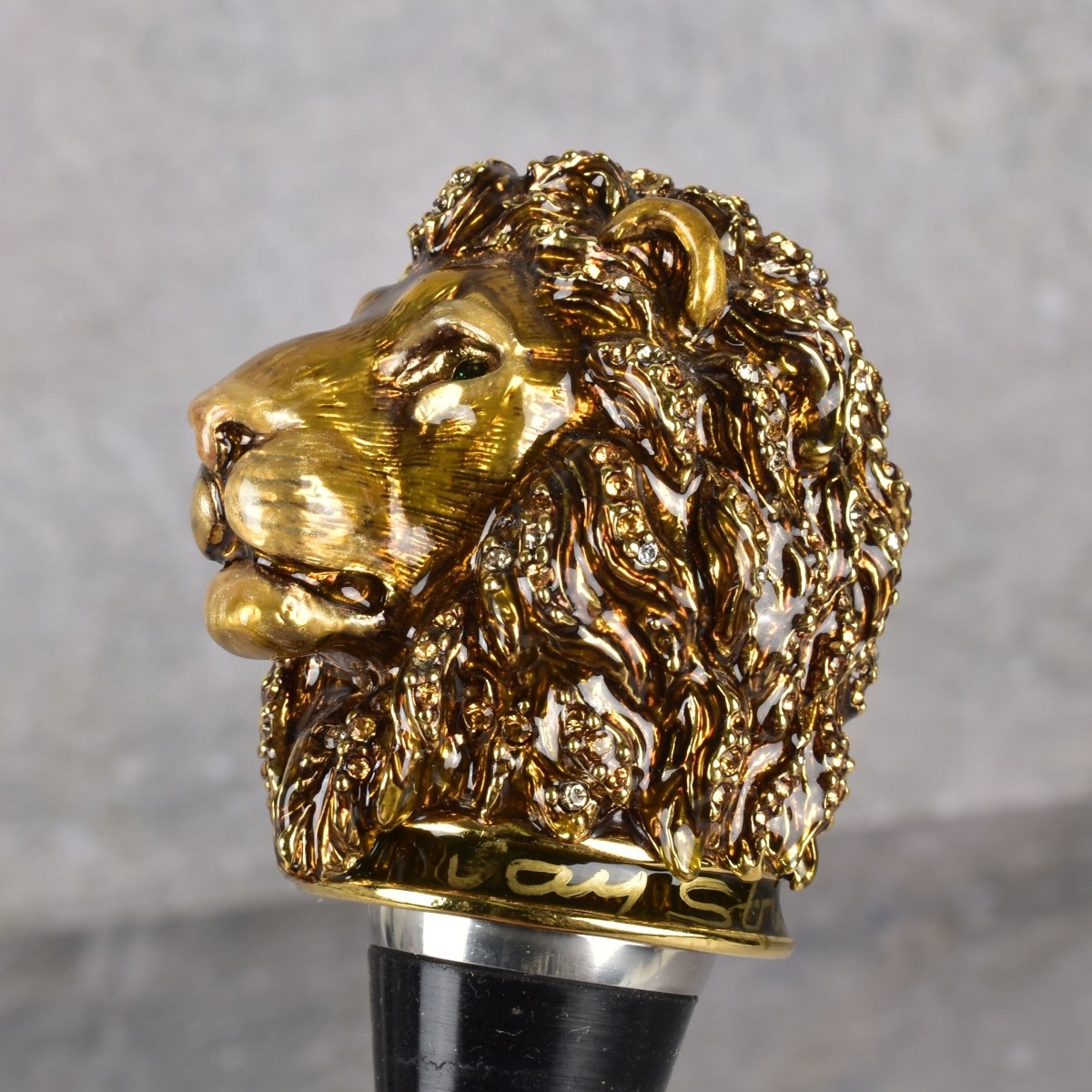 Jay Strongwater Figural Wine Stoppers