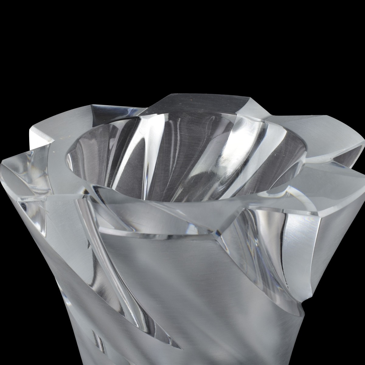 Lalique France "Narcisse" Crystal Vase