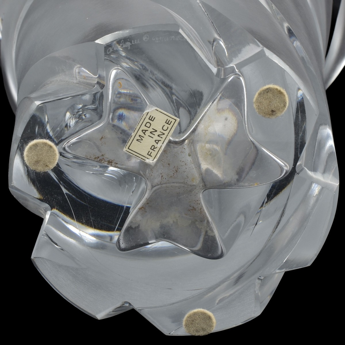 Lalique France "Narcisse" Crystal Vase