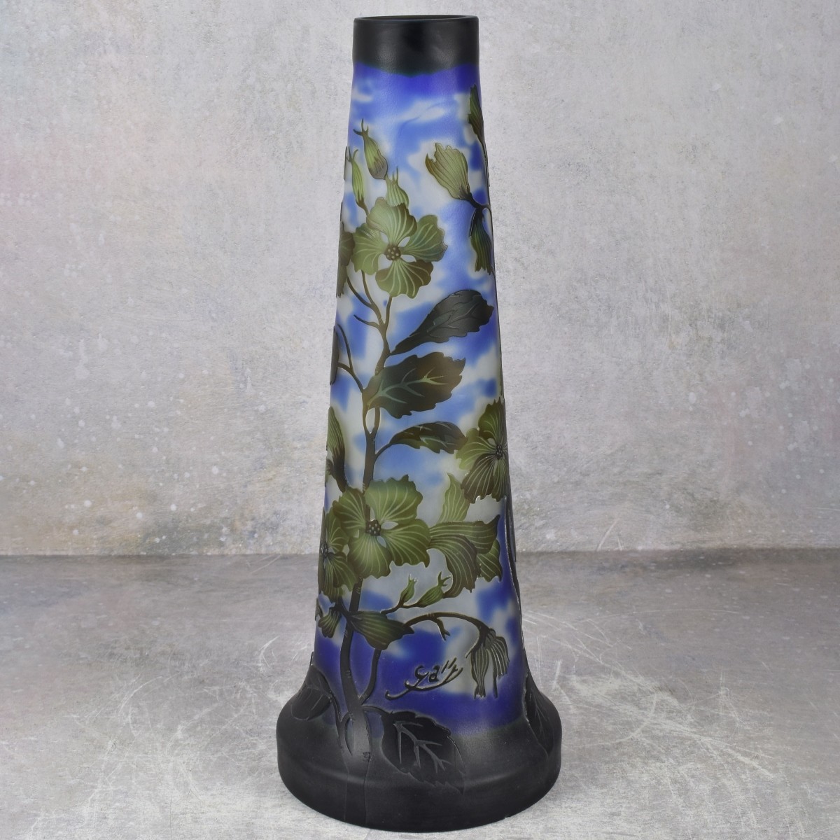 Modern Galle Cameo Vase