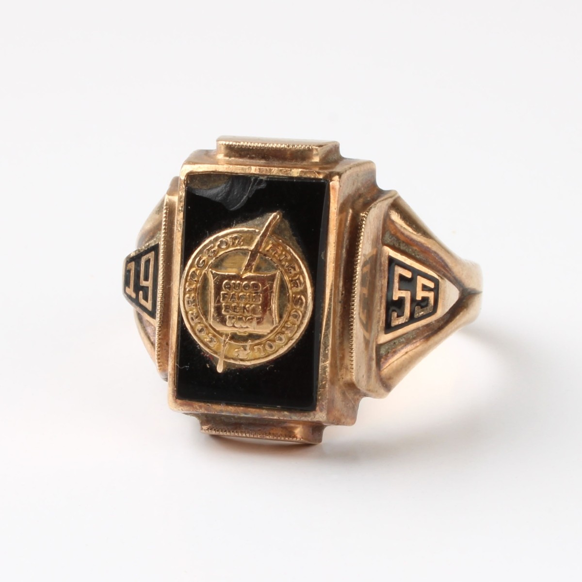 Vintage 10K Class Ring